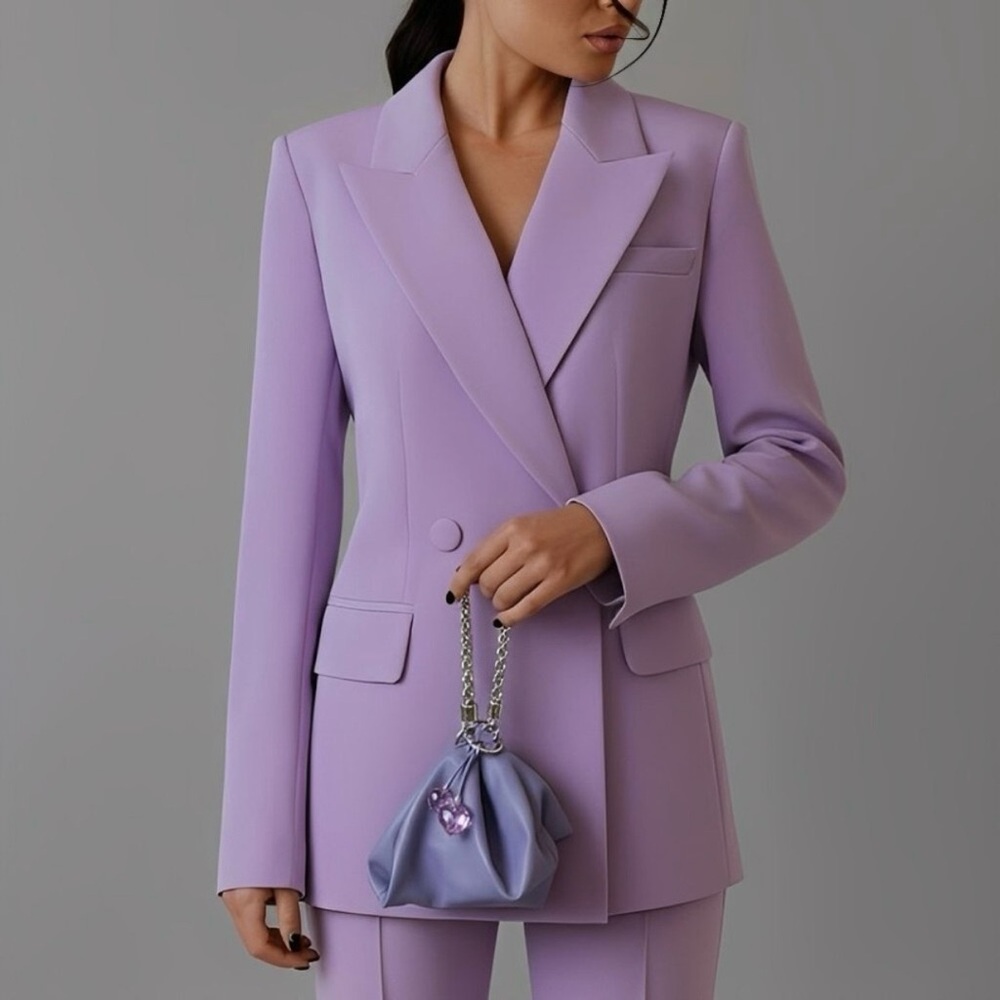 Jimmy Choo Mini Callie Tanzanite - Authentic
